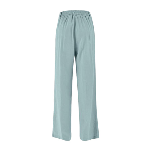 Yes Zee Pantaloni Pantalone Donna ampio vita elasticizzata S P25 - YESZEEP347V600 - 0718 - S - Francavilla Moda